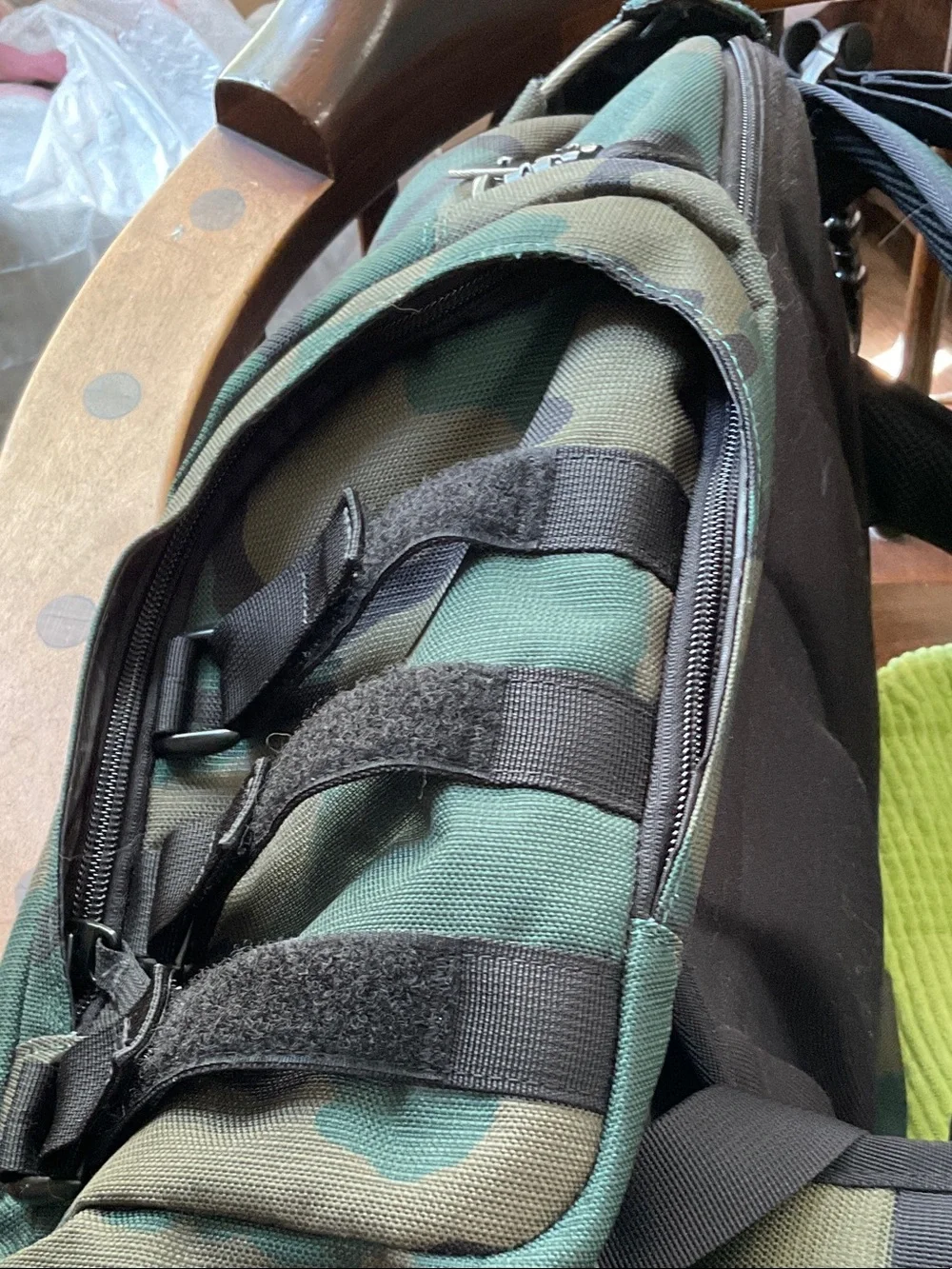 Oakley Men's Camo Tactical Backpack - Green/Black